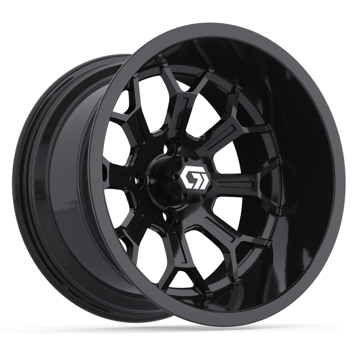 15″ GTW® Assault Gloss Black Ultra-Wide Wheel