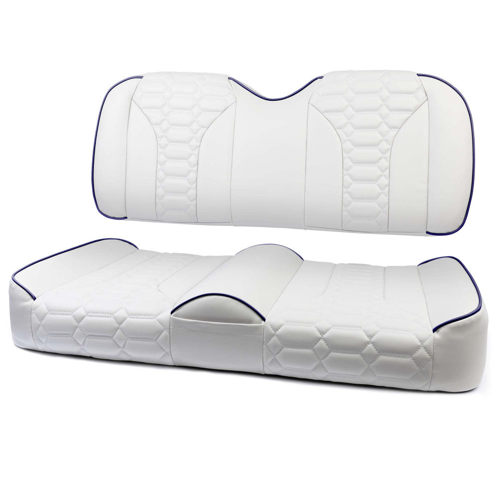 MODZ® FS2 CUSTOM FRONT SEAT - WHITE BASE Fits: Club Car Precedent/ Onward/ Tempo (2004+)