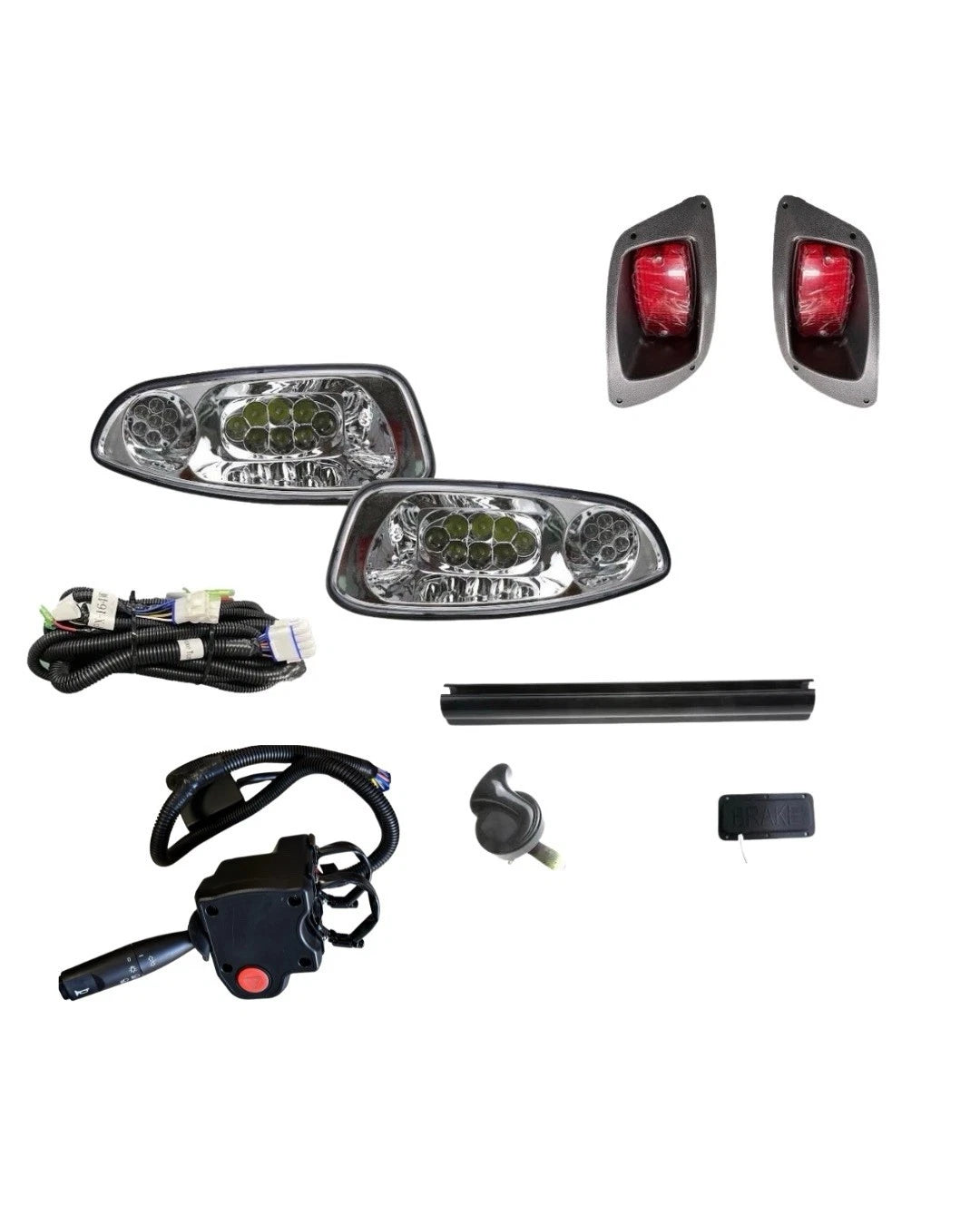 EZGO RXV 2016+ LED High Low Beam Light Kit   12V-48V