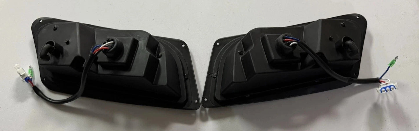 Club Car Tempo Street Legal LED High Low Beam Light Kit (12V-48V)