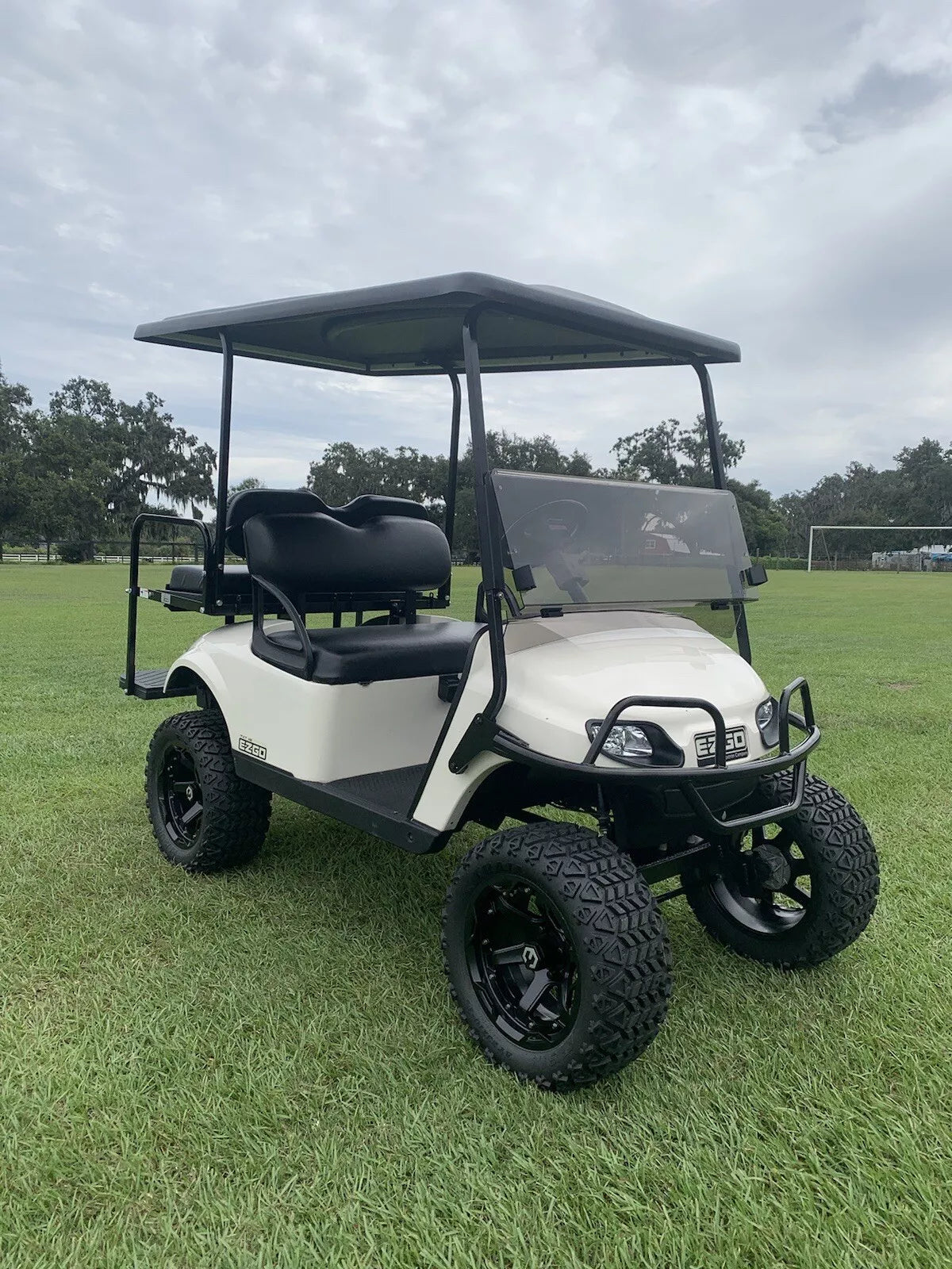 2014+ EZGO TXT Brush Guard Black Powder Coated (EZGO TXT/Freedom/Valor (2014-up))