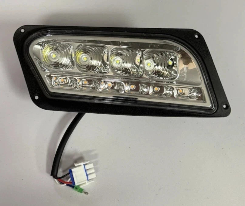 Club Car Tempo Street Legal LED High Low Beam Light Kit (12V-48V)