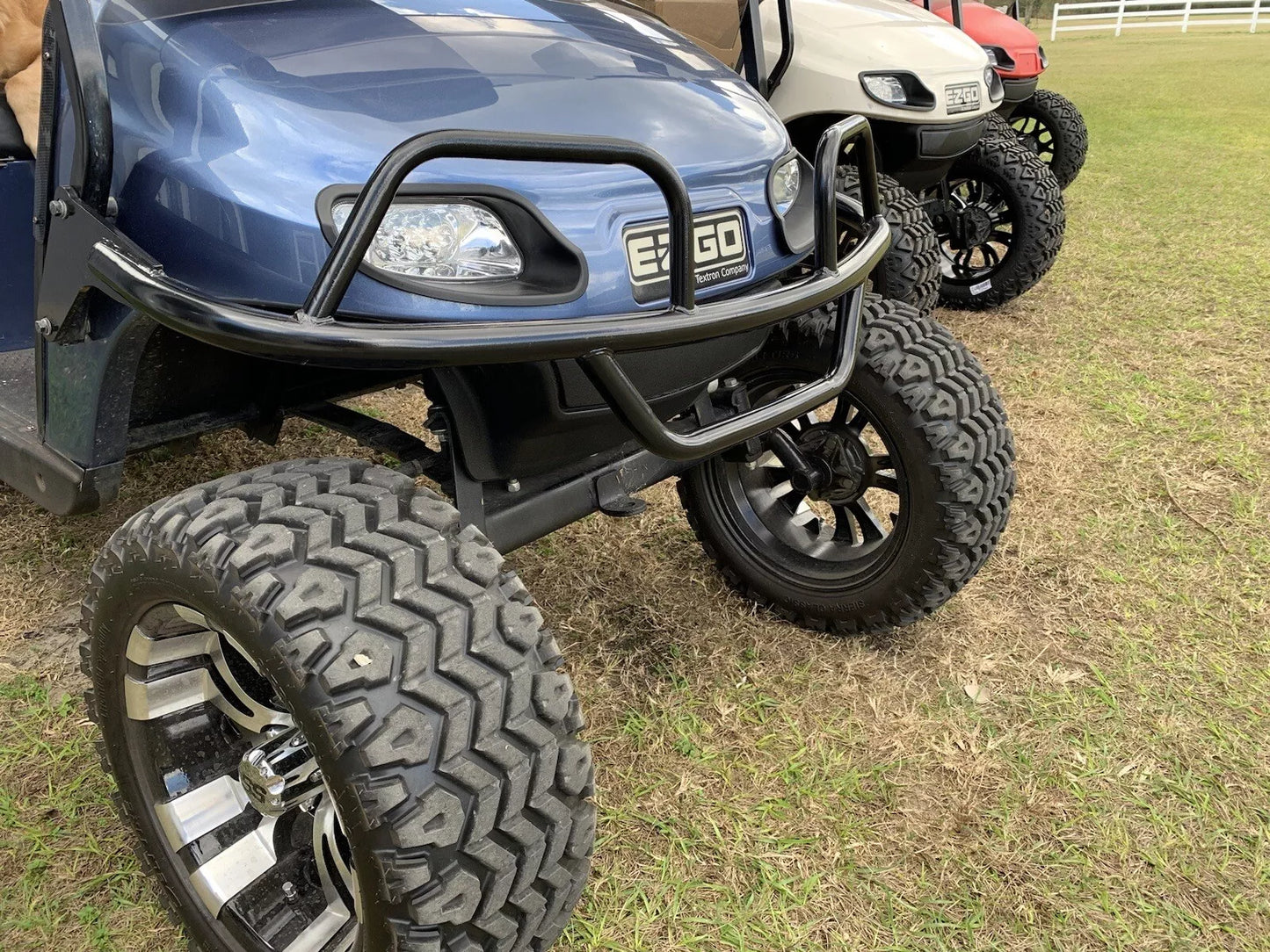 2014+ EZGO TXT Brush Guard Black Powder Coated (EZGO TXT/Freedom/Valor (2014-up))