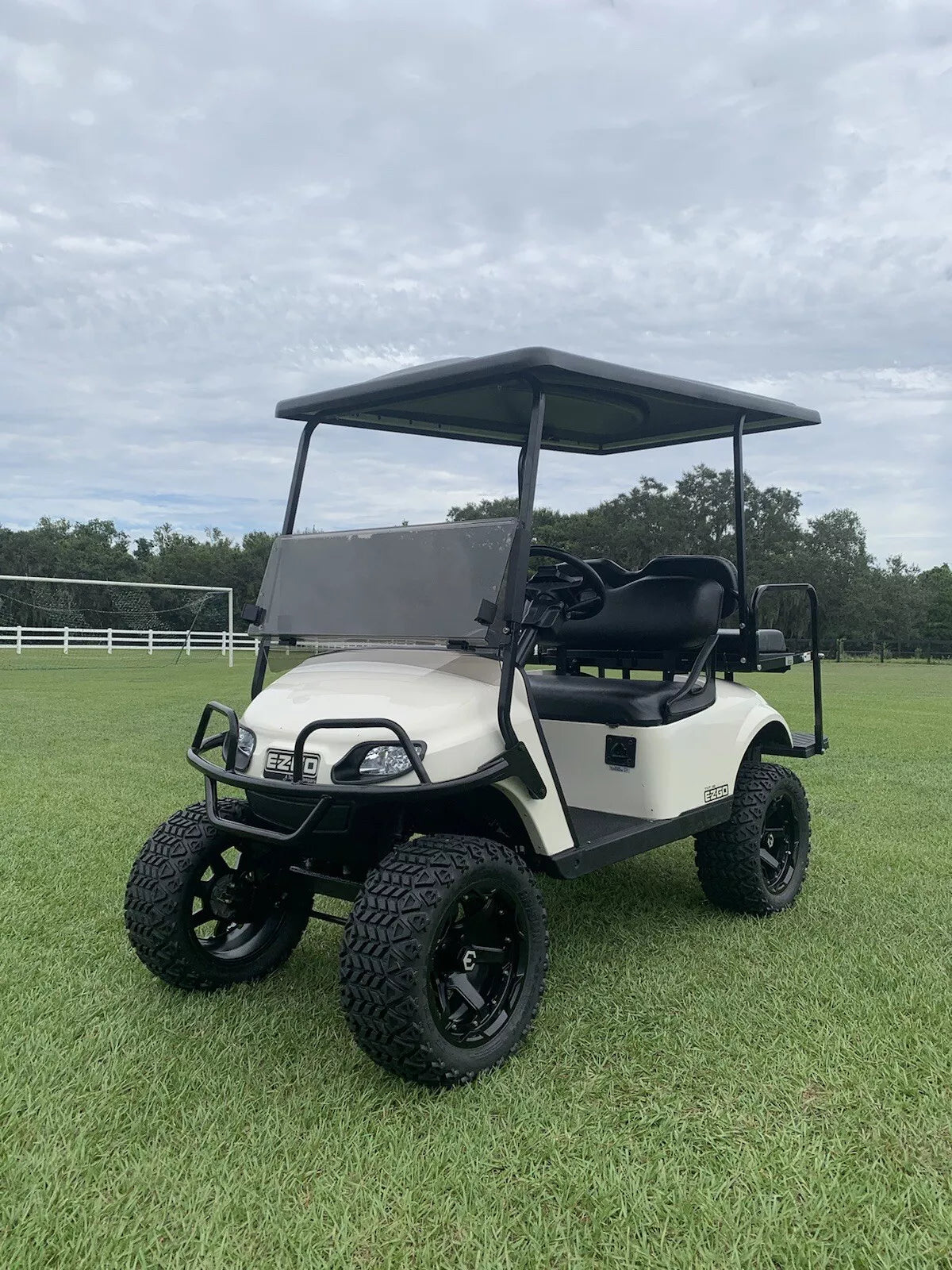 2014+ EZGO TXT Brush Guard Black Powder Coated (EZGO TXT/Freedom/Valor (2014-up))