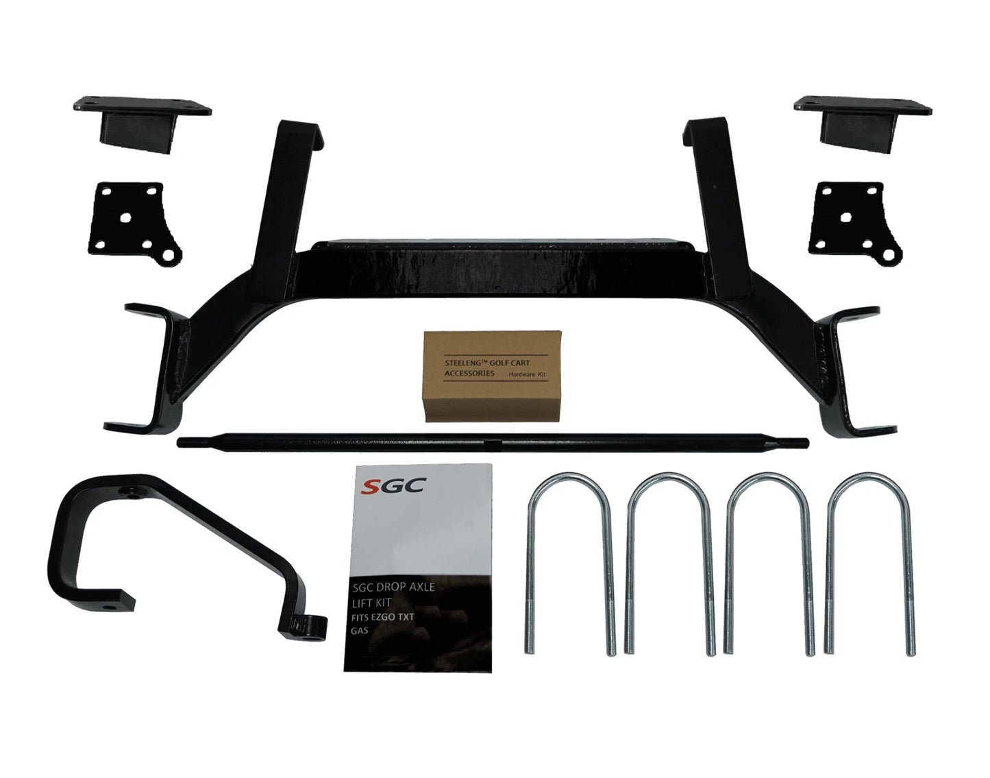 6″ Drop Axle Lift Kit for EZGO TXT / VALOR Model (2008.5-2022) GAS CART ONLY