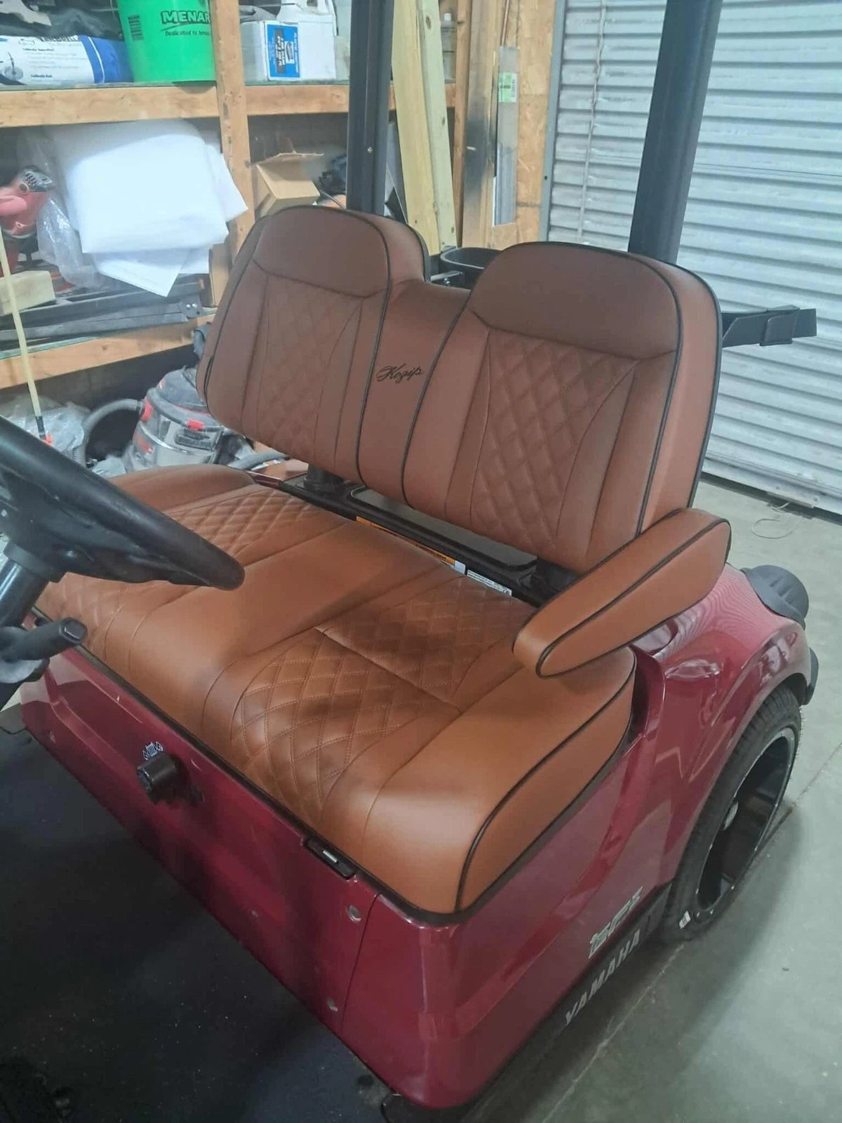 Front Cushion Set For Yamaha Drive /Drive 2 (2007+) - Brown