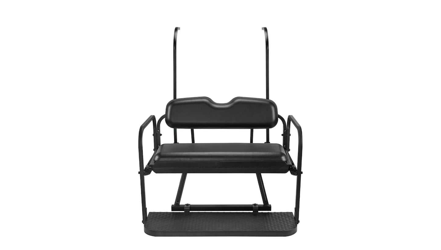 Club Car DS Rear Seat Kit 2000.5+ (Black Cushions)