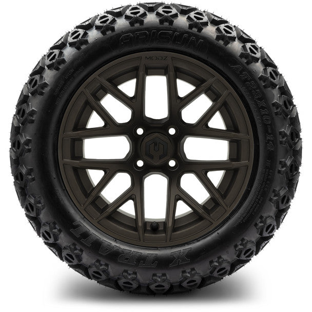 14" Matrix Dark Bronze Wheels & Off-Road Tires Combo MODZ