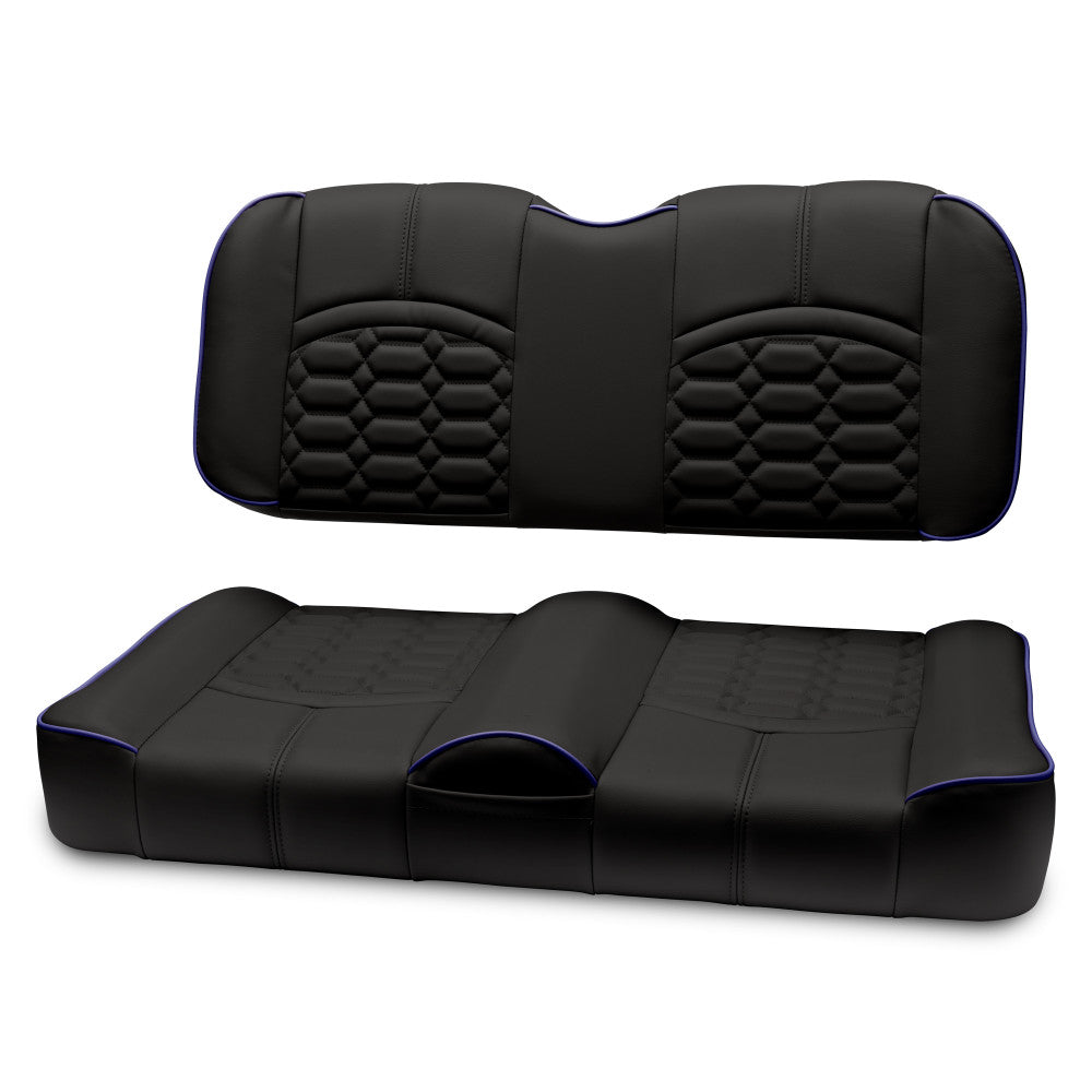 MODZ® FS1 CUSTOM FRONT SEAT - BLACK BASE Fits: Club Car Precedent/ Onward/ Tempo (2004+)