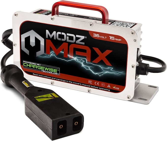 MODZ® MAX36 15 Amp EZGO TXT Battery Charger for 36 Volt Golf Carts