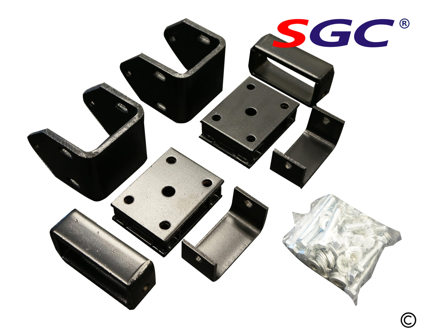 SGC LIFT KIT - 4" BLOCK KIT FOR EZGO TXT (1994-2001.5) GAS