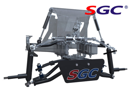 SGC LIFT KIT - 4” HEAVY DUTY DOUBLE A-ARM SUSPENSION FOR CLUB CAR PRECEDENT / TEMPO (2004-UP)