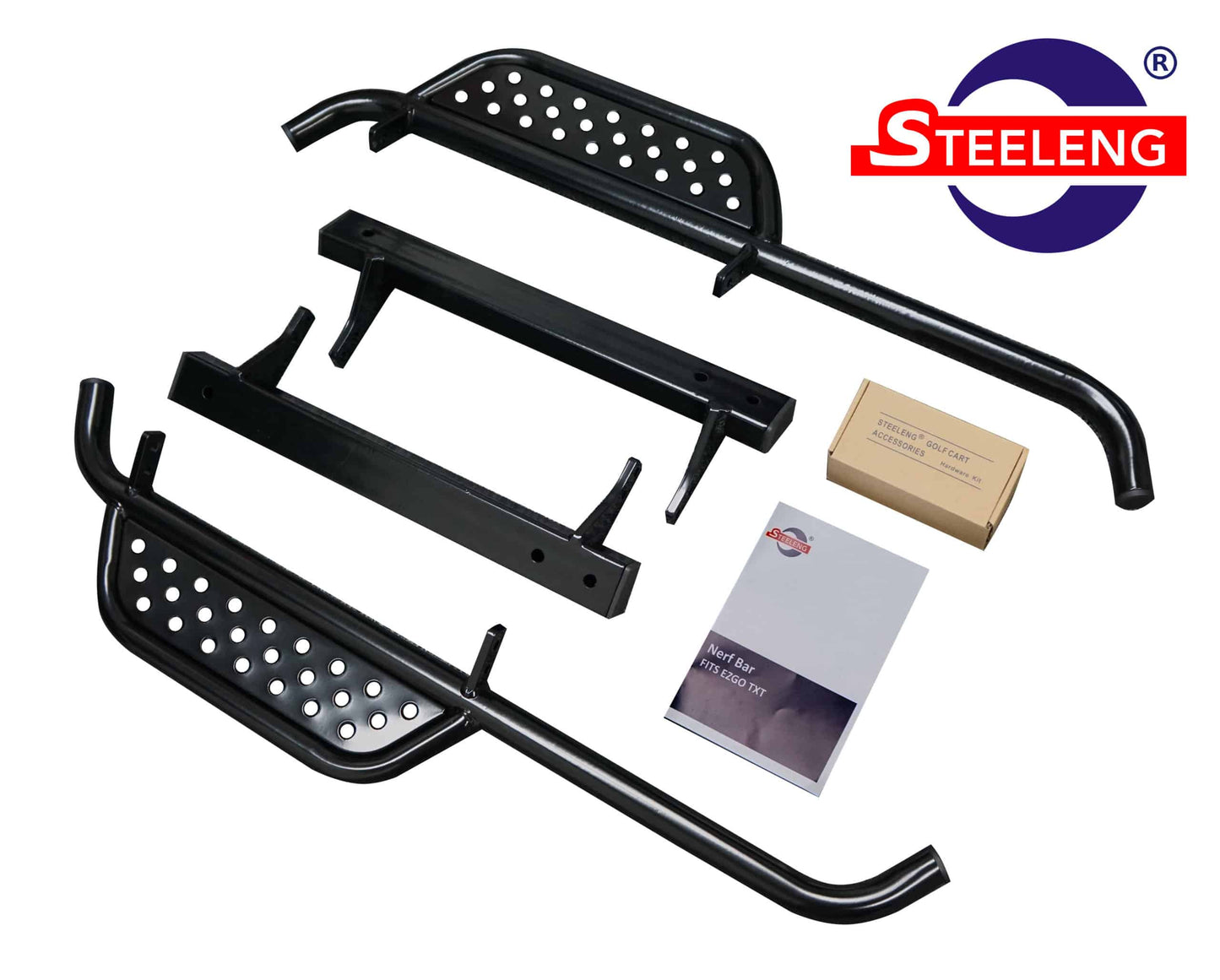 SGC NERF BARS (RUNNING BOARDS) FOR EZGO TXT (SET OF 2)