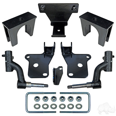 RHOX 3" Drop Spindle Lift Kit, E-Z-Go RXV Gas 08-Feb13