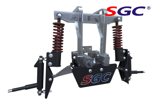 SGC LIFT KIT - 6" HEAVY DUTY BUILT-IN COIL-OVER SHOCK A-ARM FOR EZGO RXV (2008-2013)