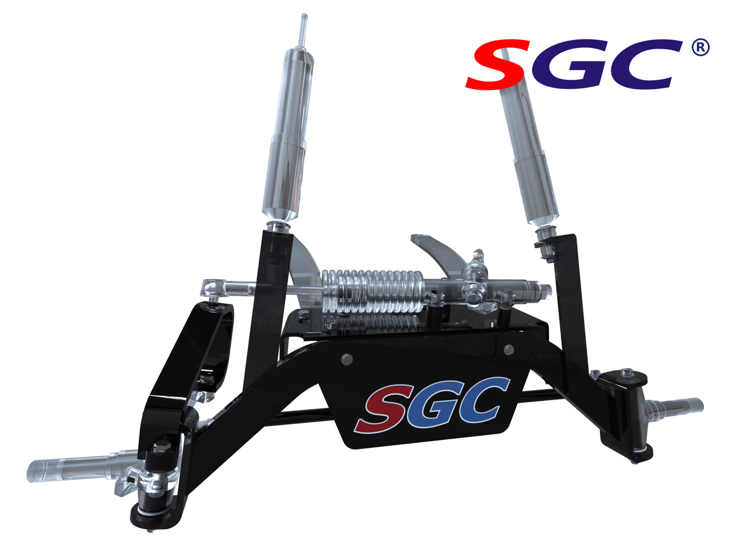 SGC LIFT KIT - 6" DROP AXLE KIT FOR EZGO TXT/PDS (2001.5-2013) GAS