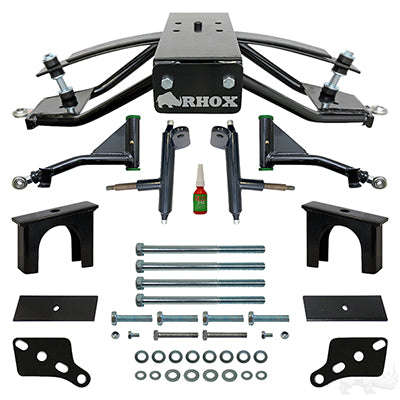 RHOX 4" Standard A-Arm Lift Kit, Club Car Tempo, Onward w/o Factory Lift, Precedent