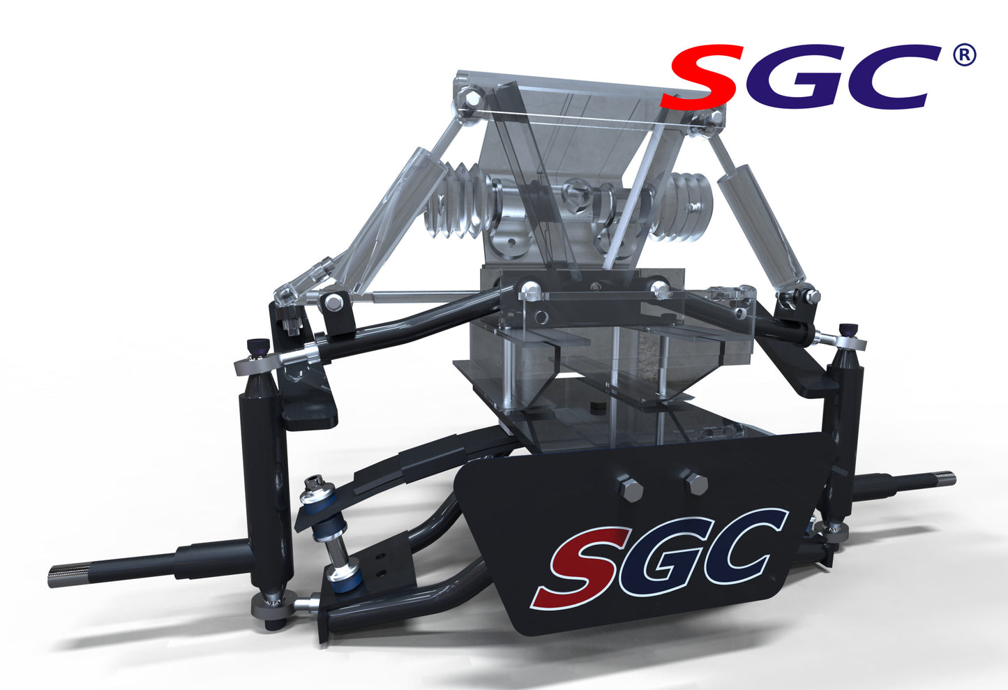 SGC Lift Kit – 6″ Heavy Duty Double A-Arm for Club Car DS (2004.5-up)